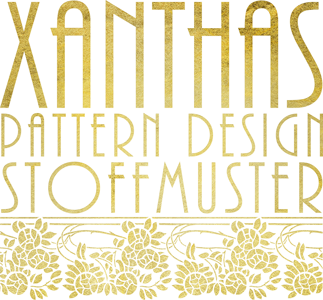 Xanthas Stoff- und Tapetenmuster